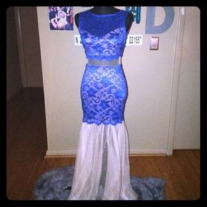 Cobalt/Royal Blue evening gown